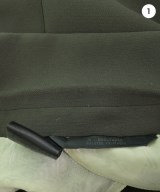 N.HOOLYWOOD（エヌハリウッド）テーラードジャケット カーキ サイズ:38(M位) メンズ/2200617349099