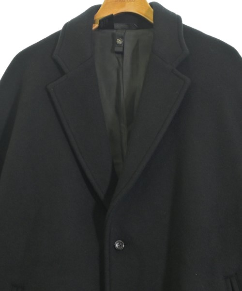 N.HOOLYWOOD（エヌハリウッド）チェスターコート 黒 サイズ:38(M位) メンズ/2200617349174