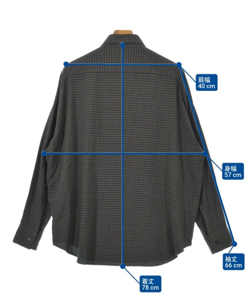 N.HOOLYWOOD（エヌハリウッド）カジュアルシャツ カーキ サイズ:36(S位) メンズ/2200617349235