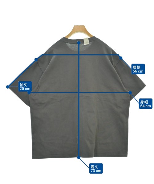 N.HOOLYWOOD（エヌハリウッド）Tシャツ・カットソー グレー サイズ:50(XXL位) メンズ/2200623239025