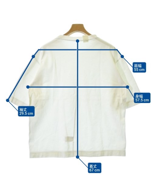 N.HOOLYWOOD（エヌハリウッド）Tシャツ・カットソー 白 サイズ:42(XL位) メンズ/2200623239056