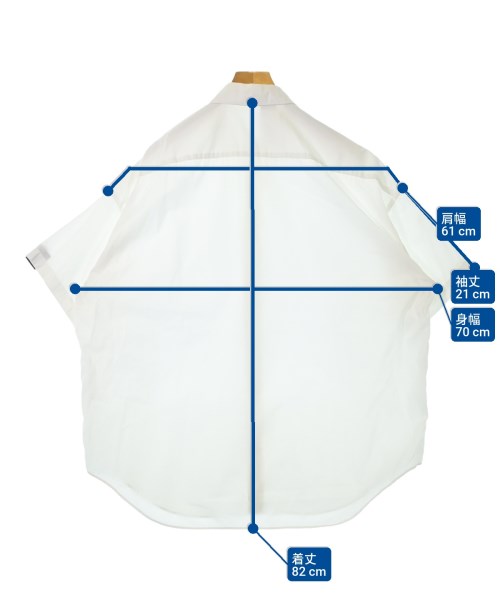 N.HOOLYWOOD（エヌハリウッド）カジュアルシャツ 白 サイズ:38(M位) メンズ/2200623308073