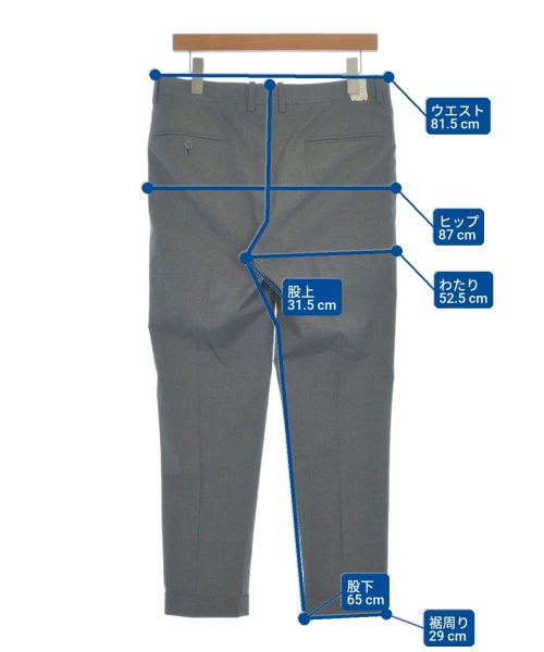 N.HOOLYWOOD（エヌハリウッド）スラックス グレー サイズ:40(L位) メンズ/2200623308103