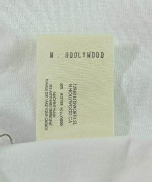 N.HOOLYWOOD（エヌハリウッド）Tシャツ・カットソー 白 サイズ:38(M位) メンズ/2200620337052