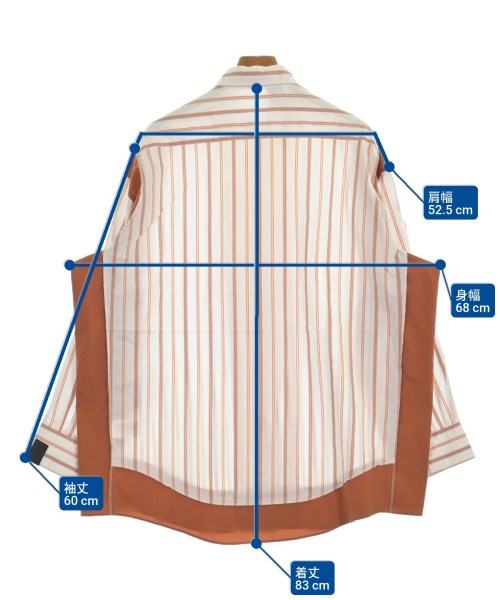 N.HOOLYWOOD（エヌハリウッド）カジュアルシャツ 白 サイズ:38(M位) メンズ/2200622230054