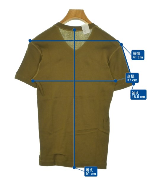 N.HOOLYWOOD（エヌハリウッド）Tシャツ・カットソー 茶 サイズ:36(S位) メンズ/2200625280193