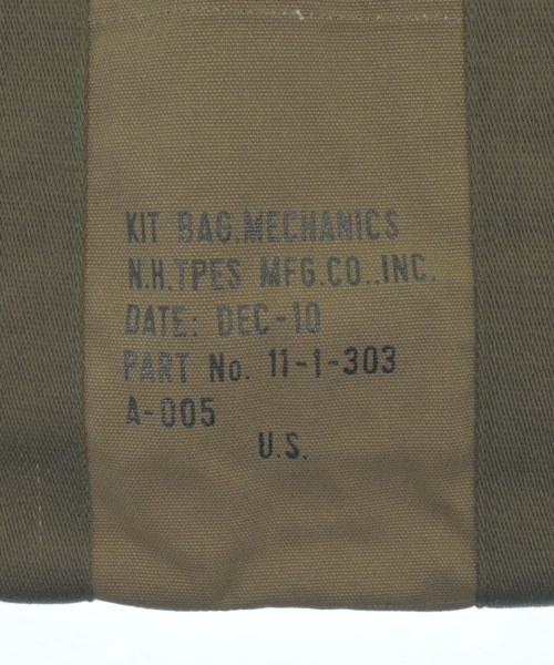 N.HOOLYWOOD（エヌハリウッド）トートバッグ カーキ サイズ:- メンズ/2200625341177