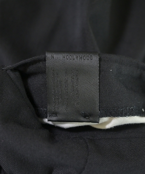 N.HOOLYWOOD（エヌハリウッド）スラックス 黒 サイズ:38(M位) メンズ/2200626808020