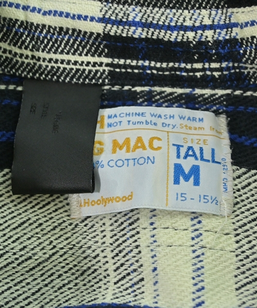 N.HOOLYWOOD（エヌハリウッド）カジュアルシャツ 黒 サイズ:38(M位) メンズ/2200626808044