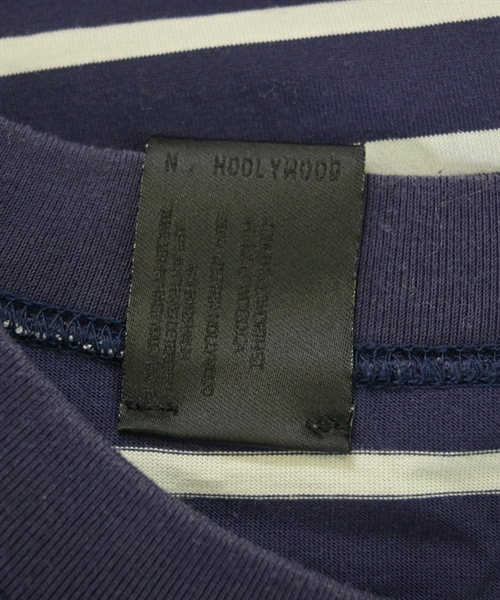 N.HOOLYWOOD（エヌハリウッド）Tシャツ・カットソー 紺 サイズ:38(M位) メンズ/2200627796029