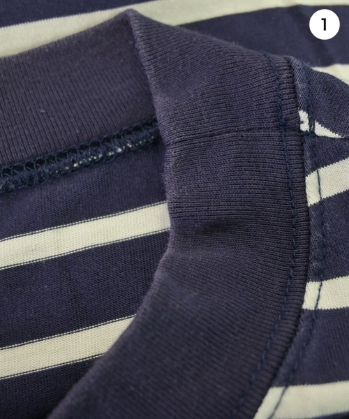 N.HOOLYWOOD（エヌハリウッド）Tシャツ・カットソー 紺 サイズ:38(M位) メンズ/2200627796029