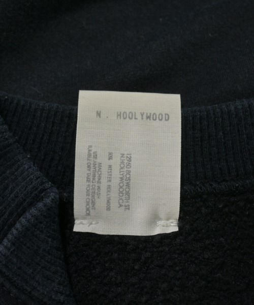 N.HOOLYWOOD（エヌハリウッド）スウェット 黒 サイズ:38(M位) メンズ/2200628235039