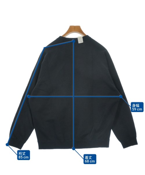 N.HOOLYWOOD（エヌハリウッド）スウェット 黒 サイズ:38(M位) メンズ/2200628235039