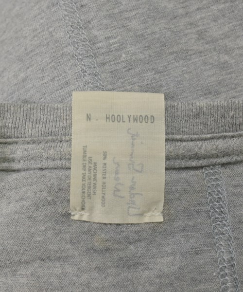N.HOOLYWOOD（エヌハリウッド）Tシャツ・カットソー グレー サイズ:36(S位) メンズ/2200628636058