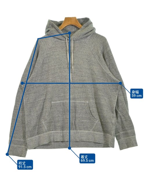 N.HOOLYWOOD（エヌハリウッド）パーカー グレー サイズ:50(XL位) メンズ/2200628778055