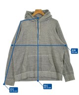 N.HOOLYWOOD（エヌハリウッド）パーカー グレー サイズ:50(XL位) メンズ/2200628778055