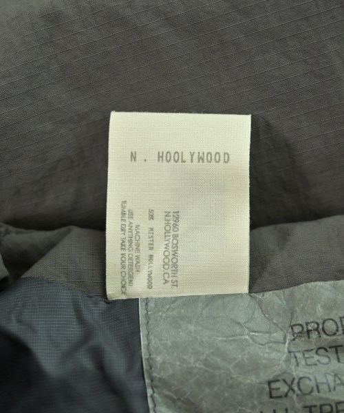 N.HOOLYWOOD（エヌハリウッド）ダウンジャケット/ダウンベスト グレー サイズ:40(L位) メンズ/2200628778185