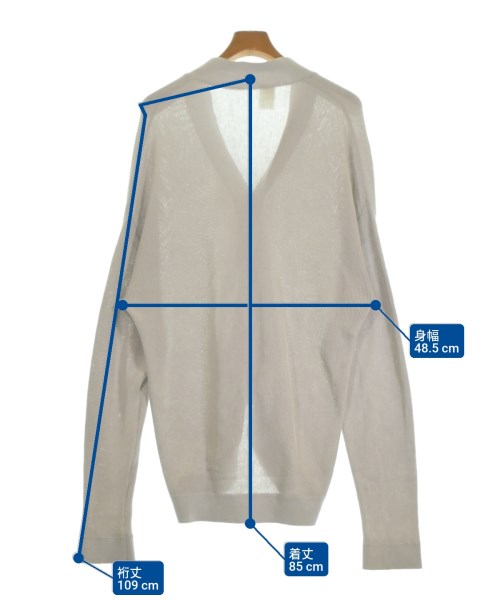 N.HOOLYWOOD（エヌハリウッド）カーディガン グレー サイズ:38(M位) メンズ/2200629663053