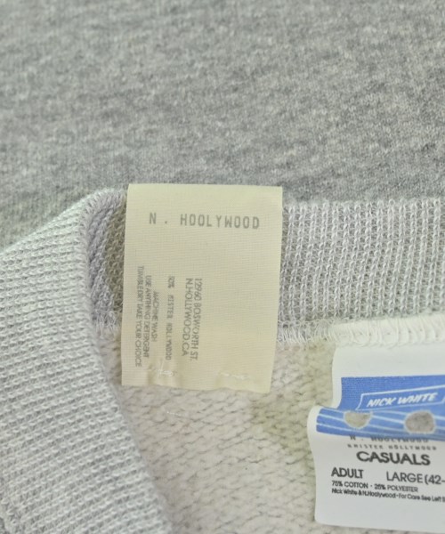 N.HOOLYWOOD（エヌハリウッド）スウェット グレー サイズ:40(L位) メンズ/2200618234059
