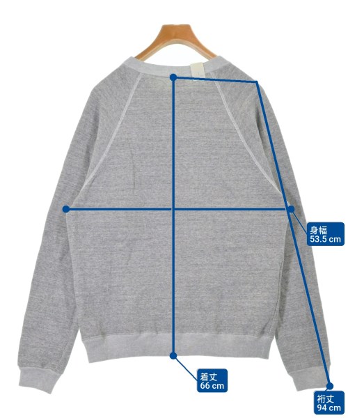 N.HOOLYWOOD（エヌハリウッド）スウェット グレー サイズ:40(L位) メンズ/2200618234059