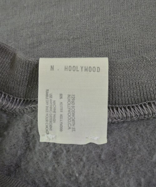 N.HOOLYWOOD（エヌハリウッド）スウェット グレー サイズ:42(XL位) メンズ/2200618234066