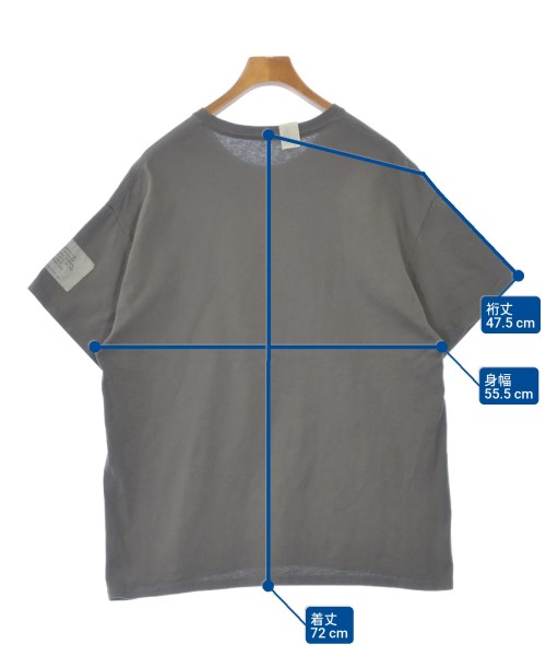 N.HOOLYWOOD（エヌハリウッド）Tシャツ・カットソー グレー サイズ:40(L位) メンズ/2200631339021