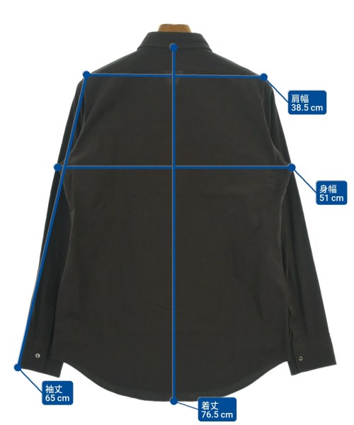 N.HOOLYWOOD（エヌハリウッド）カジュアルシャツ 茶 サイズ:40(L位) メンズ/2200631893035