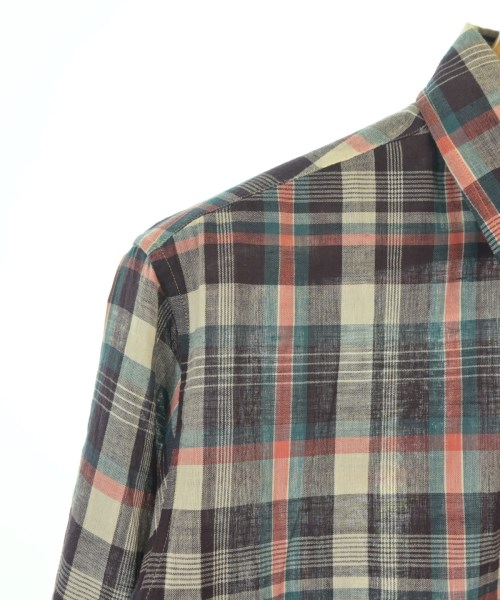 N.HOOLYWOOD（エヌハリウッド）カジュアルシャツ 茶 サイズ:36(S位) メンズ/2200631893042