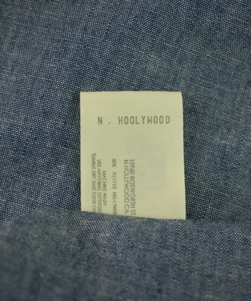 N.HOOLYWOOD（エヌハリウッド）カジュアルシャツ 紺 サイズ:36(S位) メンズ/2200631893059