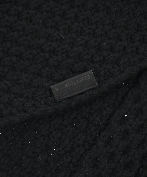 N.HOOLYWOOD（エヌハリウッド）マフラー 黒 サイズ:- メンズ/2200632079018