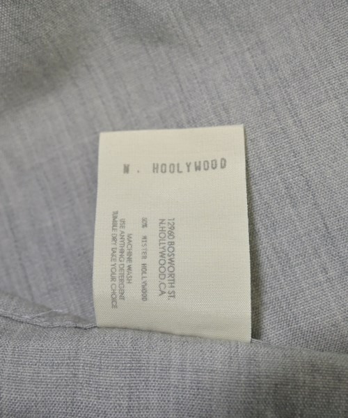 N.HOOLYWOOD（エヌハリウッド）カジュアルシャツ グレー サイズ:38(M位) メンズ/2200620708104