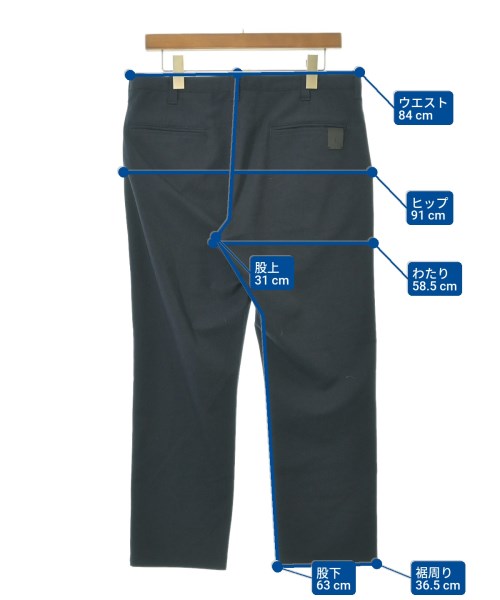 N.HOOLYWOOD（エヌハリウッド）スラックス 紺 サイズ:40(L位) メンズ/2200632731015