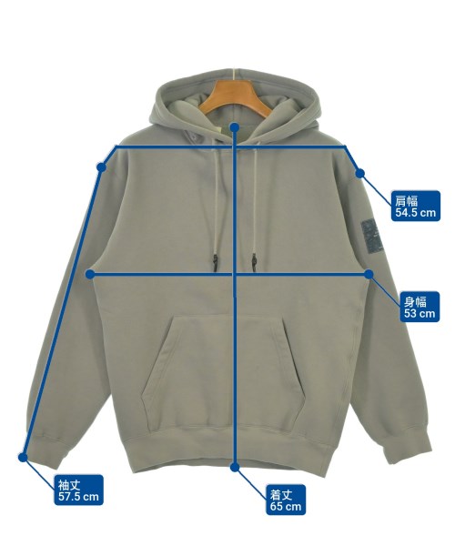 N.HOOLYWOOD（エヌハリウッド）パーカー グレー サイズ:36(S位) メンズ/2200633501013