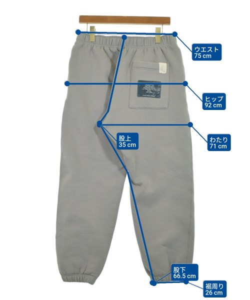 N.HOOLYWOOD（エヌハリウッド）スウェットパンツ グレー サイズ:36(S位) メンズ/2200633501020