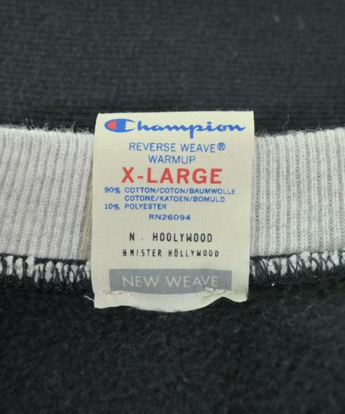 N.HOOLYWOOD（エヌハリウッド）スウェット 黒 サイズ:XL メンズ/2200633541026