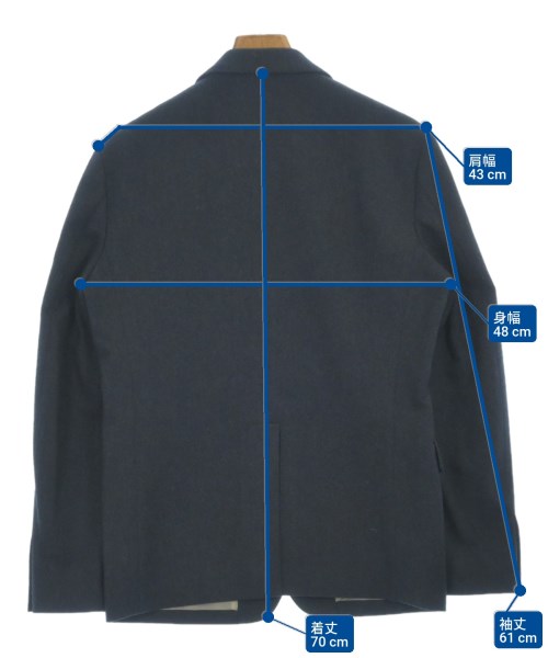 N.HOOLYWOOD（エヌハリウッド）カジュアルジャケット 紺 サイズ:36(S位) メンズ/2200632401017