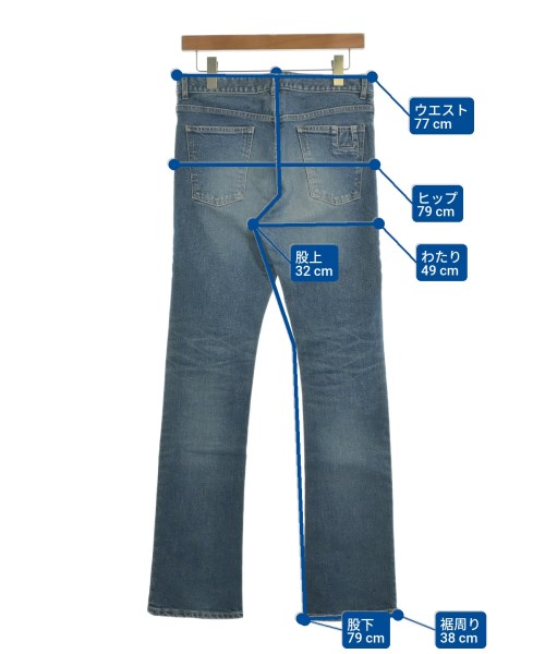 N.HOOLYWOOD（エヌハリウッド）デニムパンツ 紺 サイズ:38(M位) メンズ/2200634304026