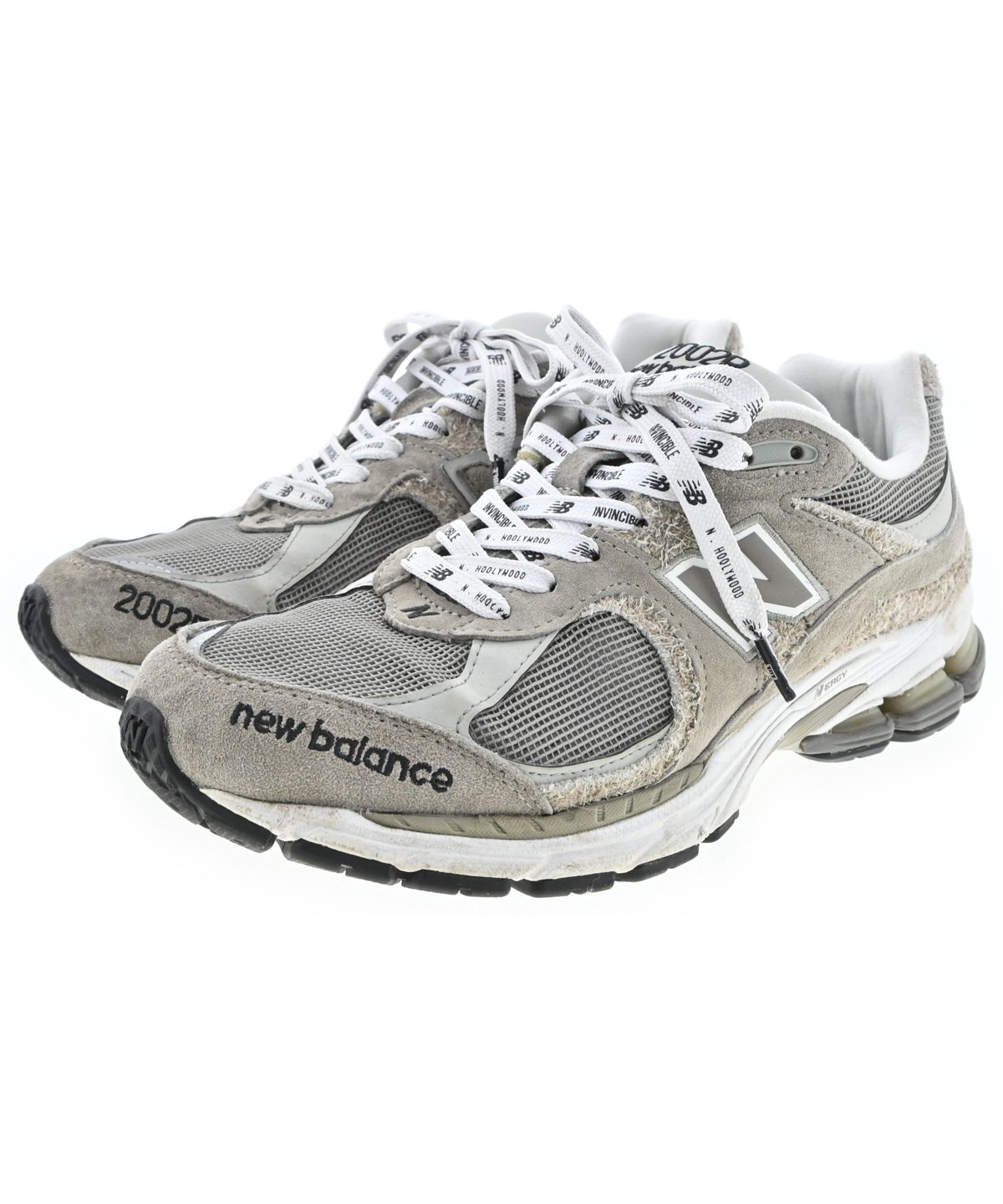 ウニョク N.HOOLYWOOD（エヌハリウッド）スニーカー グレー サイズ:27.5cm