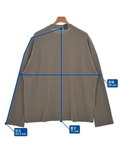 N.HOOLYWOOD（エヌハリウッド）Tシャツ・カットソー 茶 サイズ:38(M位) メンズ/2200612099067