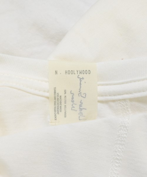 N.HOOLYWOOD（エヌハリウッド）Tシャツ・カットソー 白 サイズ:44(XXL位) メンズ/2200604595157