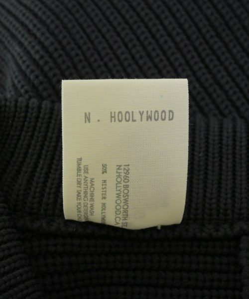 N.HOOLYWOOD（エヌハリウッド）ニット・セーター 黒 サイズ:38(M位) メンズ/2200612984011