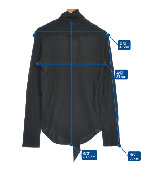 N.HOOLYWOOD（エヌハリウッド）Tシャツ・カットソー 黒 サイズ:36(S位) メンズ/2200612334052