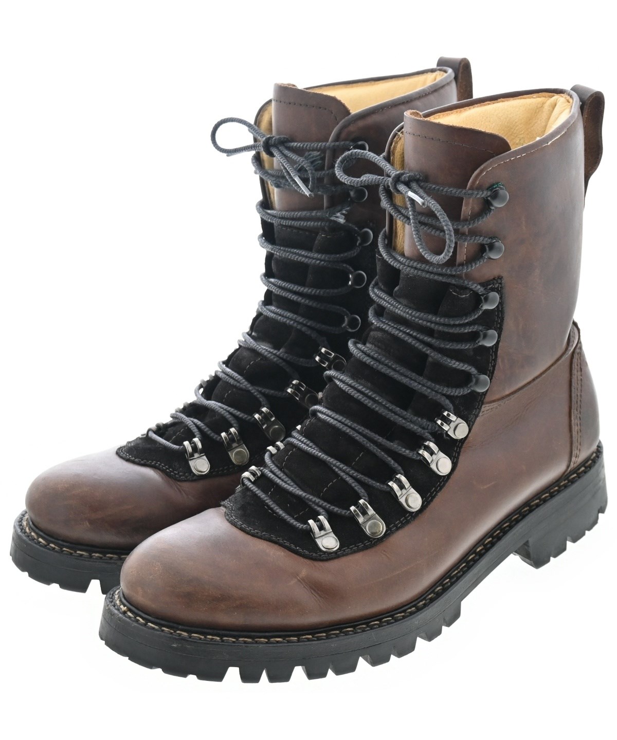 N.HOOLYWOOD（エヌハリウッド）ブーツ 茶 サイズ:UK8 1/2(27cm位