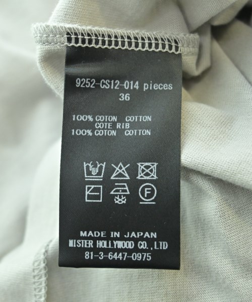 N.HOOLYWOOD（エヌハリウッド）Tシャツ・カットソー グレー サイズ:36(S位) メンズ/2200614003086