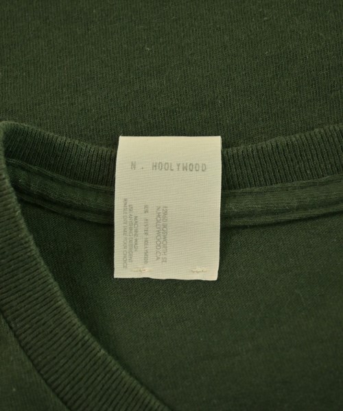N.HOOLYWOOD（エヌハリウッド）Tシャツ・カットソー 緑 サイズ:38(M位) メンズ/2200619173036