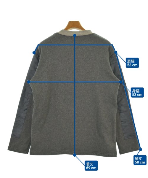 N.HOOLYWOOD（エヌハリウッド）スウェット グレー サイズ:40(L位) メンズ/2200619445072