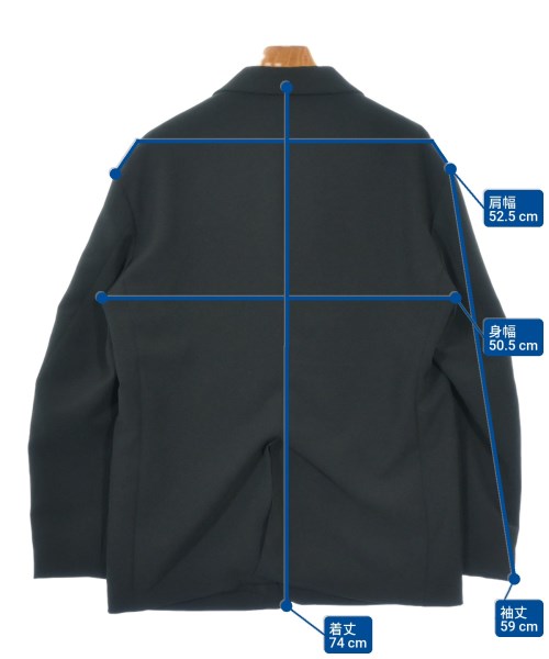 N.HOOLYWOOD（エヌハリウッド）カジュアルジャケット 黒 サイズ:38(M位) メンズ/2200619795016