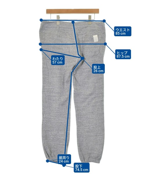 N.HOOLYWOOD（エヌハリウッド）スウェットパンツ グレー サイズ:38(M位) メンズ/2200619795092