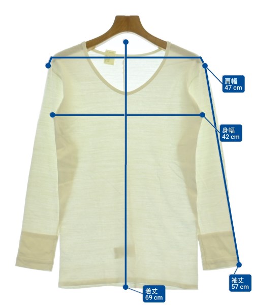 N.HOOLYWOOD（エヌハリウッド）Tシャツ・カットソー 白 サイズ:36(S位) メンズ/2200619795146