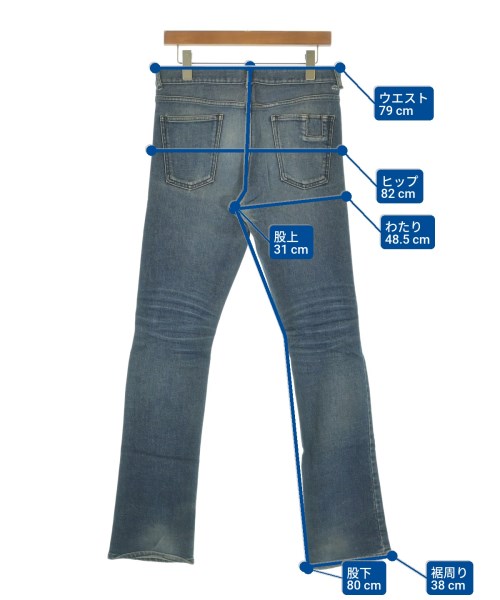 N.HOOLYWOOD（エヌハリウッド）デニムパンツ 青 サイズ:38(M位) メンズ/2200619795207